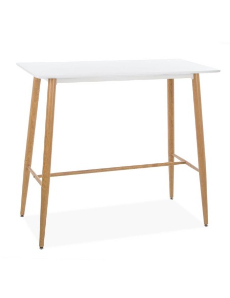 Mesa Alta BERTA 120x60, metal, couro Mesa Alta BERTA 120x60, metal, couro