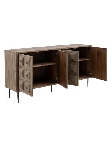 APARADOR NATURAL MADERA-HIERRO SALÓN 185 X...