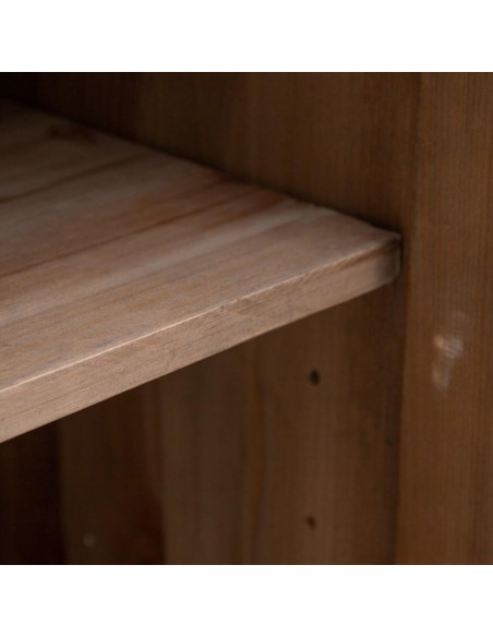 APARADOR NATURAL MADERA-HIERRO SALÓN 185 X 48,50 X 92,50 CM