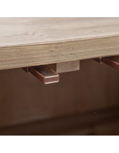 APARADOR NATURAL MADERA-HIERRO SALÓN 185 X...