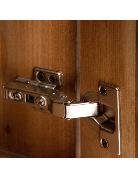 APARADOR NATURAL MADERA-HIERRO SALÓN 185 X 48,50 X 92,50 CM