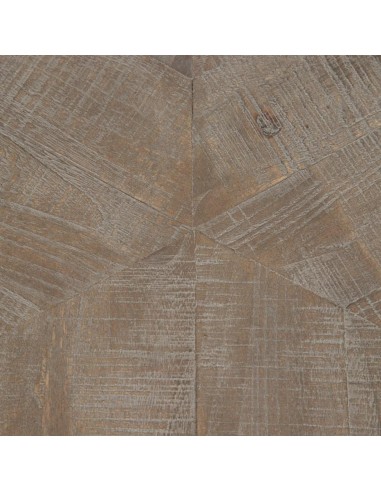 MESA CENTRO NEGRO MADERA-HIERRO SALÓN 80 X 80 X...