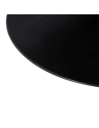 MESA CENTRO NEGRO MADERA-HIERRO SALÓN 80 X 80 X...