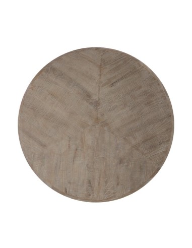 MESA CENTRO NEGRO MADERA-HIERRO SALÓN 80 X 80 X...