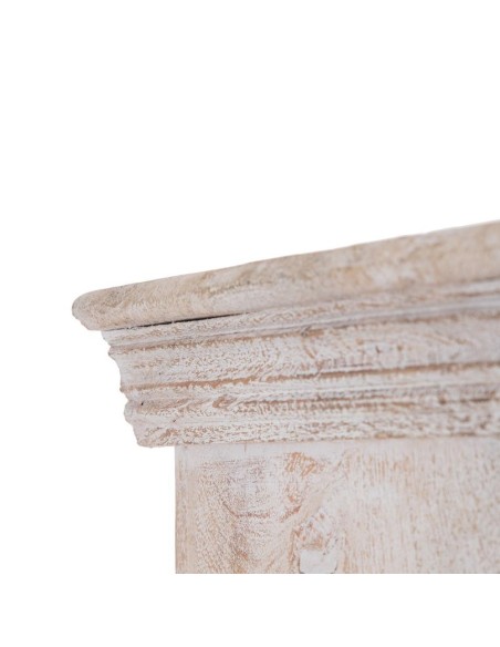ARMARIO BLANCO ROZADO MADERA DE MANGO 100 X 40 X 180 CM
