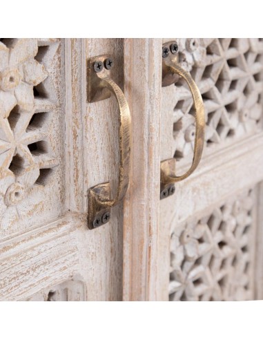 ARMARIO BLANCO ROZADO MADERA DE MANGO 100 X 40...