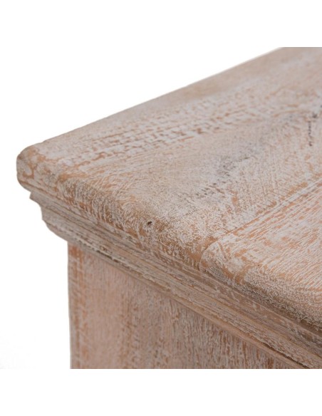 APARADOR BLANCO ROZADO MADERA DE MANGO 180 X 40 X 96 CM