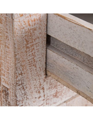 APARADOR BLANCO ROZADO MADERA DE MANGO 180 X 40...