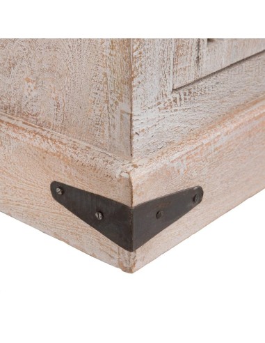 APARADOR BLANCO ROZADO MADERA DE MANGO 180 X 40...