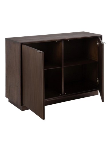 APARADOR MARRÓN OSCURO MADERA MINDI 120 X 43 X...