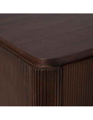 APARADOR MARRÓN OSCURO MADERA MINDI 140,50 X...