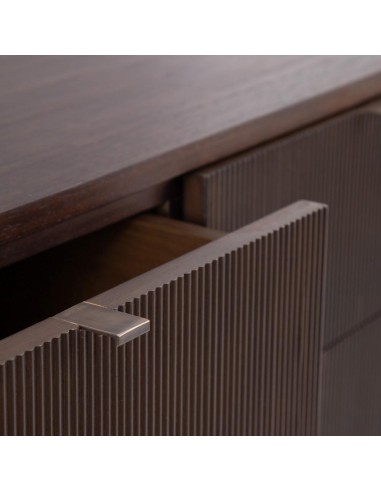 APARADOR MARRÓN OSCURO MADERA MINDI 140,50 X...