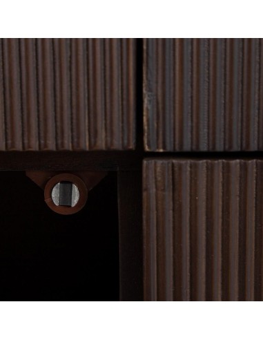 APARADOR MARRÓN OSCURO MADERA MINDI 140,50 X...