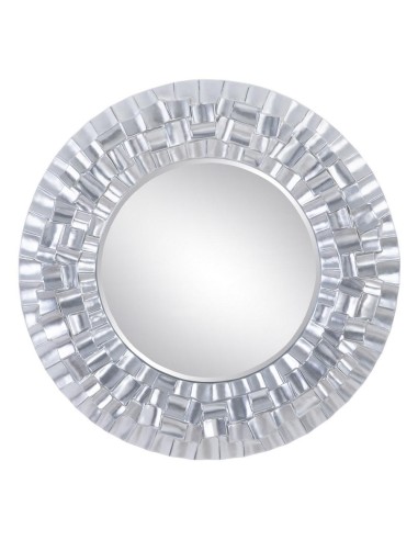 ESPEJO PLATA PU/CRISTAL DECORACIÓN 118 X 10,20 X 118 CM