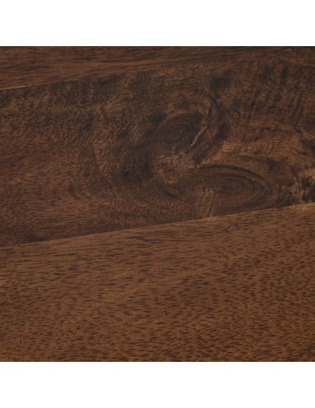 MESA AUXILIAR NATURAL-ORO MADERA-HIERRO 45,50 X 45,50 X 52,5