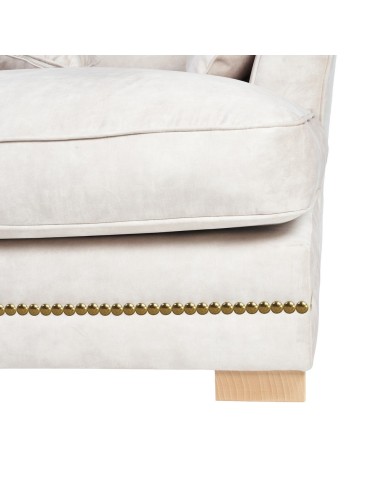 SOFÁ CHAISE LONGUE BEIGE TEJIDO SALÓN 114 X 155...