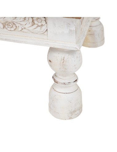 MESA CENTRO NATURAL-BLANCO 120 X 70 X 45 CM