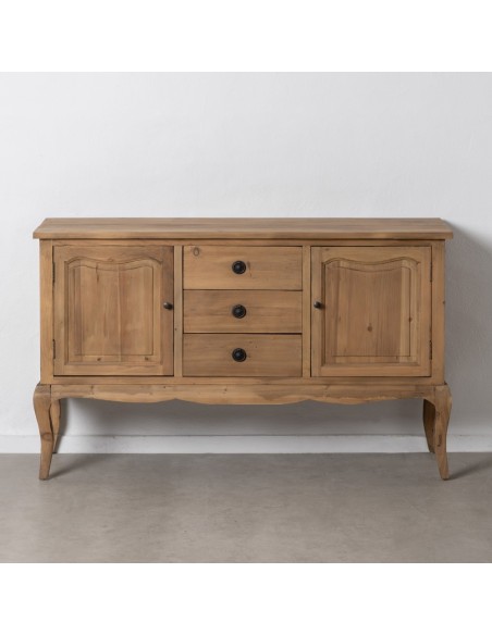 APARADOR MARRÓN MADERA DE PINO SALÓN 155 X 50 X 93 CM