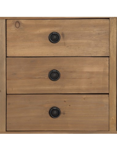 APARADOR MARRÓN MADERA DE PINO SALÓN 155 X 50 X...