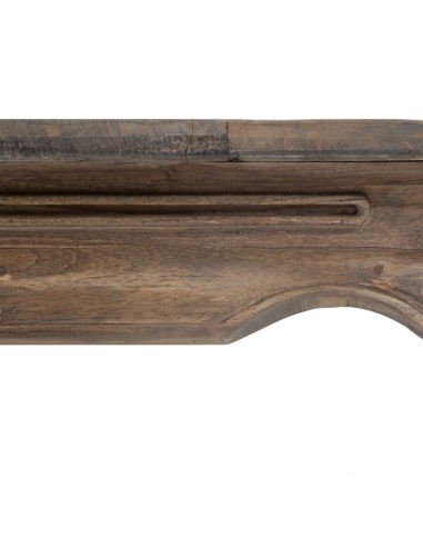 MESA CENTRO NATURAL MADERA SALÓN 80 X 80 X 38 CM