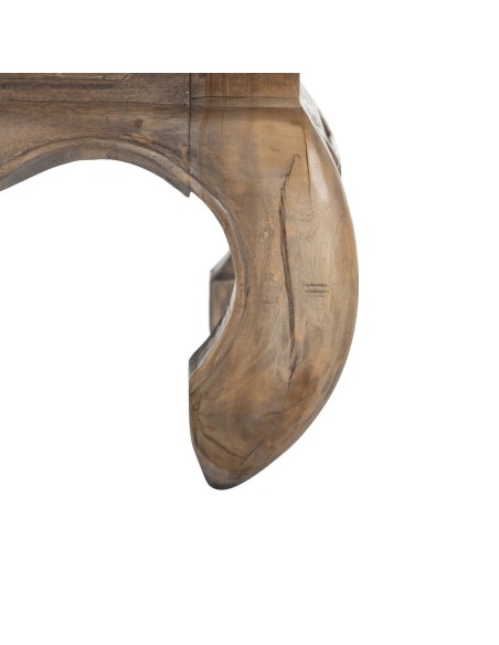 MESA CENTRO NATURAL MADERA SALÓN 80 X 80 X 38 CM