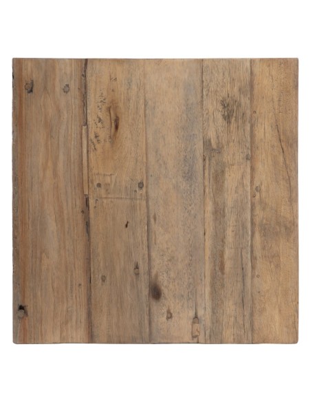 MESA CENTRO NATURAL MADERA SALÓN 80 X 80 X 38 CM