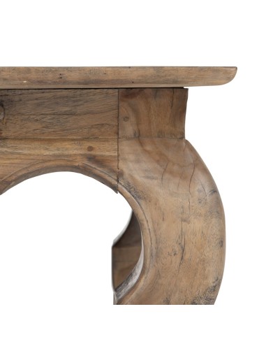 MESA CENTRO NATURAL MADERA SALÓN 150 X 71 X 38 CM