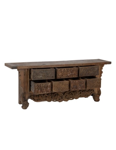 APARADOR NATURAL MADERA SALÓN 220 X 50 X 86 CM