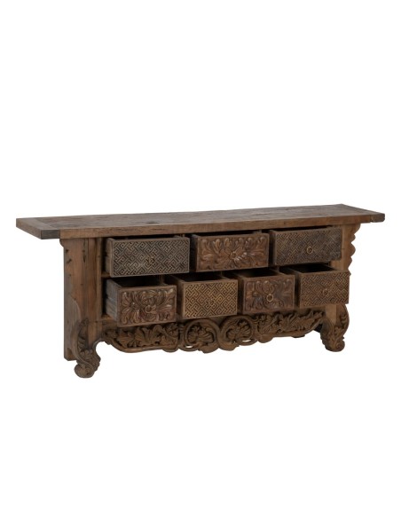 APARADOR NATURAL MADERA SALÓN 220 X 50 X 86 CM