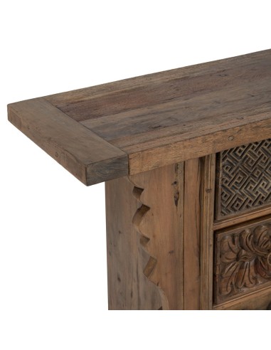 APARADOR NATURAL MADERA SALÓN 220 X 50 X 86 CM