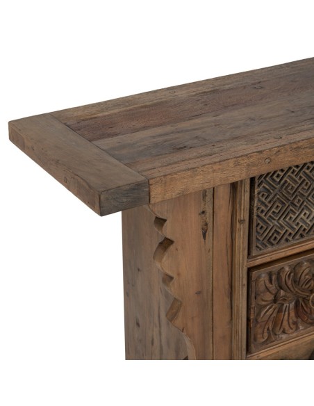 APARADOR NATURAL MADERA SALÓN 220 X 50 X 86 CM