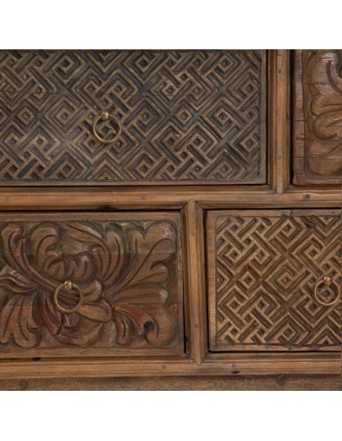 APARADOR NATURAL MADERA SALÓN 220 X 50 X 86 CM