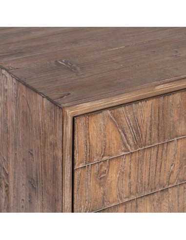 APARADOR MARRÓN MADERA-HIERRO SALÓN 179,50 X 45...