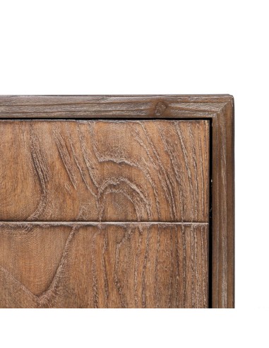 APARADOR MARRÓN MADERA-HIERRO SALÓN 179,50 X 45...