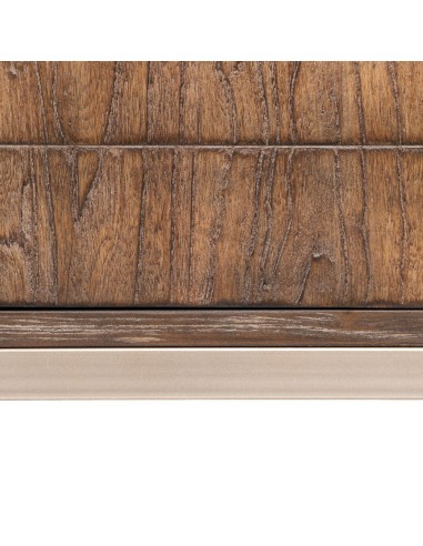 APARADOR MARRÓN MADERA-HIERRO SALÓN 179,50 X 45...