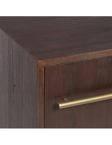 APARADOR MARRÓN MADERA-HIERRO SALÓN 130 X 45 X...