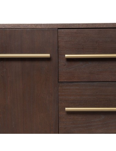 APARADOR MARRÓN MADERA-HIERRO SALÓN 130 X 45 X...