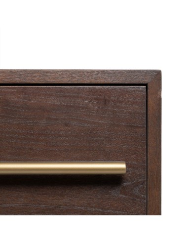 APARADOR MARRÓN MADERA-HIERRO SALÓN 130 X 45 X...