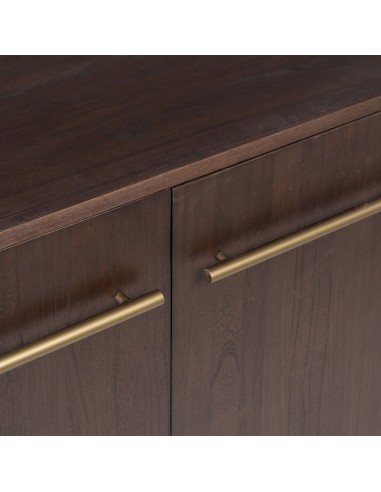 APARADOR MARRÓN MADERA-HIERRO SALÓN 130 X 45 X...