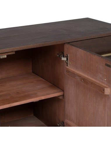 APARADOR MARRÓN MADERA-HIERRO SALÓN 130 X 45 X...