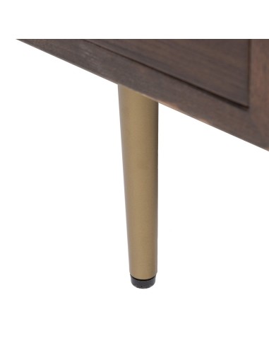 APARADOR MARRÓN MADERA-HIERRO SALÓN 130 X 45 X...