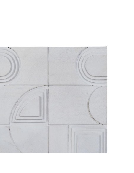 ARMARIO BLANCO-ORO MADERA / METAL SALÓN 92 X 43 X 116 CM