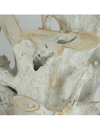 MESA COMEDOR BLANCO ROZADO 140 X 140 X 75 CM