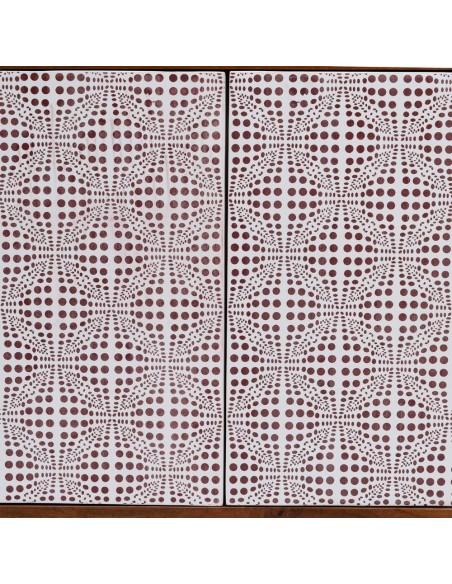 APARADOR NATURAL-BLANCO MADERA DE MANGO 160 X 40 X 80 CM