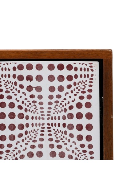 APARADOR NATURAL-BLANCO MADERA DE MANGO 160 X 40 X 80 CM