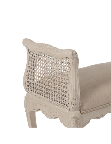 BANQUETA BEIGE DM-MADERA SALÓN 137 X 45 X 74 CM