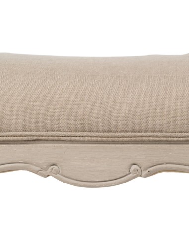 BANQUETA BEIGE DM-MADERA SALÓN 137 X 45 X 74 CM