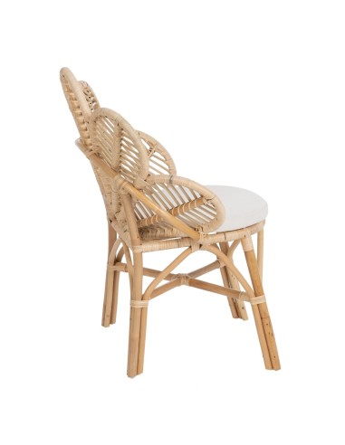 SILLA NATURAL RATÁN SALÓN 76 X 68 X 91 CM