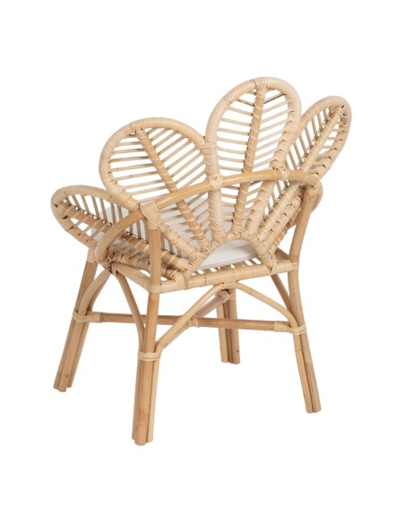SILLA NATURAL RATÁN SALÓN 76 X 68 X 91 CM
