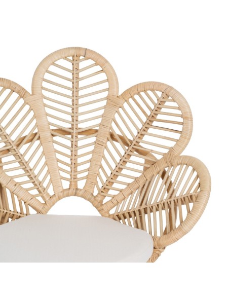 SILLA NATURAL RATÁN SALÓN 76 X 68 X 91 CM